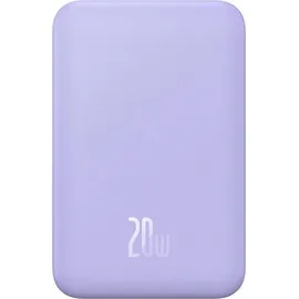 Baseus Magnetic Powerbank, MagSafe, USB-C, 5000mAh 20W violett