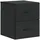 vidaXL Nachtschrank 34,5 x 33 x 40 cm Schwarz