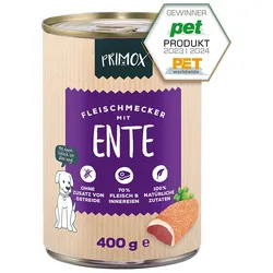 Primox Hunde Nassfutter mit Ente 400g