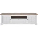 Forte Lowboard Schneeeiche 205 cm - Landhausstil, - ILOPPA