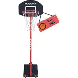 Hudora Start Basketballständer 205 Rot 165 -205 cm