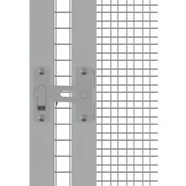 vidaXL Vogelkäfig Anthrazit 302,5x324,5x211,5 cm Verzinkter Stahl