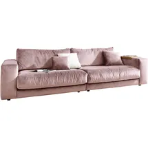Candy Big-Sofa Polyester 3-Sitzer Rosa