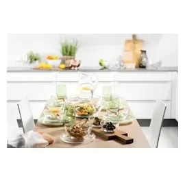 LEONARDO Schale, 6-er Set, 190 ml, Durchmesser 10 cm, mikrowellengeeignet, Klarglas, 066325