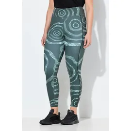 Ulla Popken Leggings in sumpfgrün | Gr.: 46-48