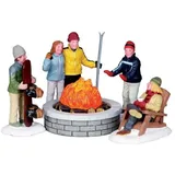 Aster Li Lemax - Fire Pit Set of 5