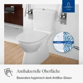 Villeroy & Boch ViCare WC-Sitz Weiß Alpin