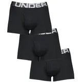 Under Armour Boxershorts 3 Einheiten - Black / Black - S