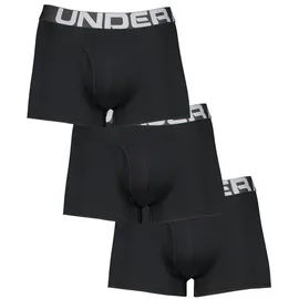 Under Armour Boxershorts 3 Einheiten - Black / Black - S