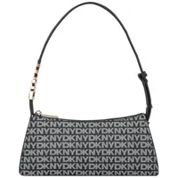 DKNY Avril Schultertasche 26 cm bk logo-bk