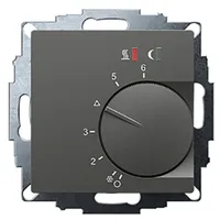EBERLE 547816054302 UTE 2800-R-Anthrazit-55 Raumthermostat Unterputz Heizen 1 St.