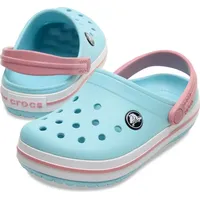 Crocs Unisex Kids Crocband Clog K, Ice Blue/White, 28/29 EU