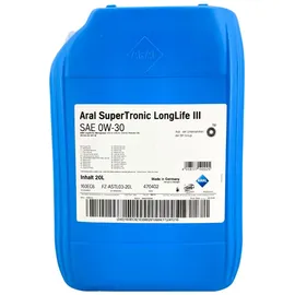Aral SuperTronic LL III 0W-30 20 l
