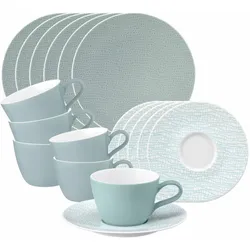 Seltmann Weiden Life Fashion Kaffeeservice 18-teilig - Green Chic