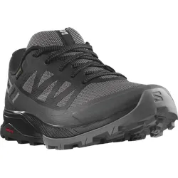 Wanderschuh SALOMON "OUTRISE GORE-TEX", Gr. 39, grau (magnet), Textil, Synthetik, sportlich, Schuhe, wasserdicht