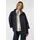 Comma, Relaxed Fit Jacke mit Stehkragen und Rippbündchen - blau XS