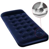 BESTWAY Single-Luftbett mit integrierter Fußpumpe 185 x 76 x 28 cm