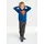 LOGOSHIRT Kapuzen-Sweatshirt Superman Blau/Gelb/Rot 80