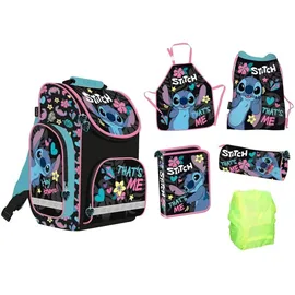 St. Majewski - Rucksack Schulrucksack Teenager Kinderrucksack für Jungen und Mädchen - Stitch Motiv