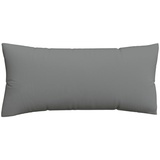 schlafgut EASY Jersey Kissen ca. 40x80cm in Farbe Grey Mid mit 100% Baumwolle, superweicher - 40x80 cm