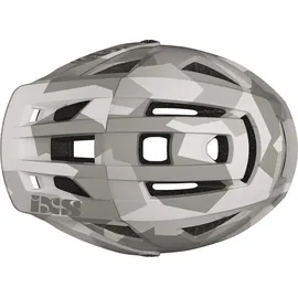 IXS Trigger AM MIPS Mountainbike/E-Bike/Fahrradhelm, Grau mit Camouflage-Muster, Taille SM