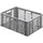 ALUTEC München Alutec 05065 Kunststoffbox (L x B x H) 400 x 600 x 250mm Grau 1St.