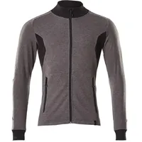 Mascot Sweatjacke ACCELERATE - 4XL - dunkelanthrazit/schwarz