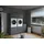 laundreezy Mehrzweckschrank-Set 186 x 200 x 68 cm Grau