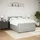 vidaXL Boxspringbett 140 x 200 cm Hellgrau