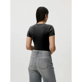LeGer By Lena Gercke LeGer T-Shirt Ria, LeGer by Lena Gercke schlicht, slim fit schwarz S (36)