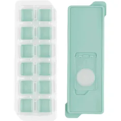 Sallys Eisbehälter Würfel - für bis zu 12 Würfel - Pastellgrün