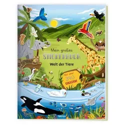 Trötsch Stickerbuch  Welt der Tiere 9783988023407 TRÖTSCH