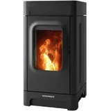 Oranier Pelletofen Calimo Stahl Schwarz 798311