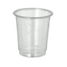 Papstar Starpak Gläser für Schnaps, PET 2 cl Ø 3,9 cm, 4 cm glasklar