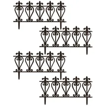 Hti-Living Zierzaun Ornament 4-teilig Nessa