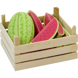 Goki Melonen in Obstkiste