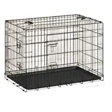 Songmics Hundekäfig L 92,5 x 57,5 cm schwarz