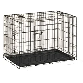 Songmics Hundekäfig L 92,5 x 57,5 cm schwarz