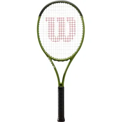 Tennisschläger Wilson Blade Feel 100 SCHWARZ|GRÜN|GRÜN GRIP 1