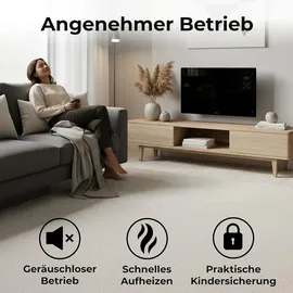 Klamer Konvektor Pro 2500 W Schwarz