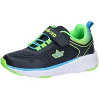 LICO Jungen Unisex Kinder VS Sneaker, Marine/Blau/Lemon, 29 EU