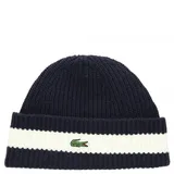 Lacoste Unisex Beanie - Mütze aus gerippter Wolle Mützen & Caps  