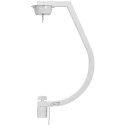 EUROLITE Stativhalterung mit Spiegelkugelmotor, 30cm, weiss