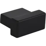 Siro Knopf Fisolo - schwarz matt