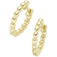 Luigi Merano Creolen in Kugel-Design, Gold 375 Onesize Damen