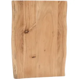 Sam Steckboard mit Baumkante Wandregal 60 x 20 cm Eichefarben