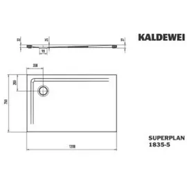 Kaldewei SUPERPLAN 1835-5