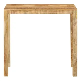 vidaXL Bartisch 112x55x108 cm Massivholz Mango