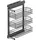 Emuca Modul Stahl 400 mm Grau anthrazit