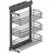 Emuca Modul Stahl 400 mm Grau anthrazit